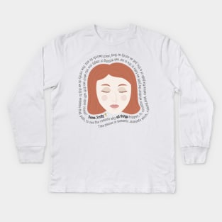 Dana Scully - The X-Files - all things Kids Long Sleeve T-Shirt